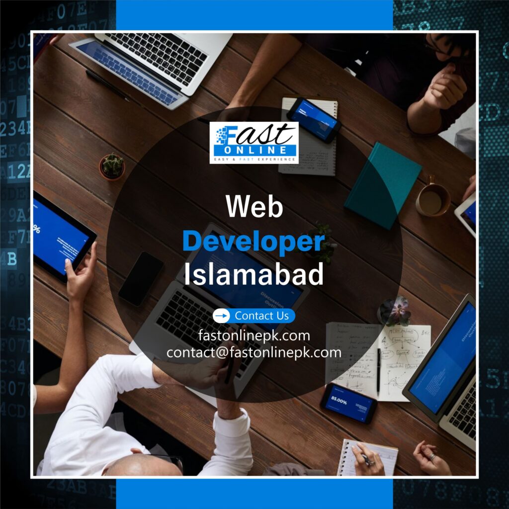 Web Developer In Islamabad